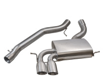 Audi S3 (8P) (3-dörrars) Quattro 06-12 Catback Sportavgassystem (Ej Ljuddämpat) Cobra Sport